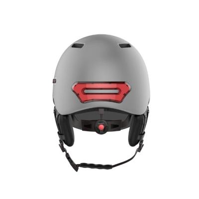 China Protective PC EPS Grey Smart Motorcycle Helmets With Goggles for sale