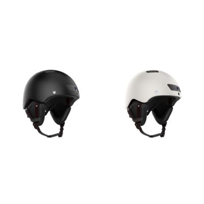 China LED Light Smart Safety Helmet FCC With Hand Free Speaker System for sale