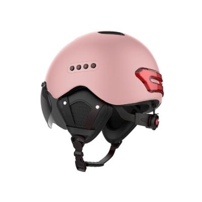 China capacete bonito da bicicleta da pisca-pisca do registrador IPX5 do traço 1080P com as luzes construídas dentro à venda