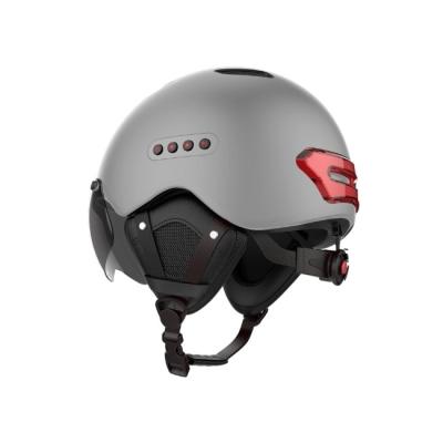 China PC Shell Mens 1080P HD Camera Bike Helmet With Indicator Light for sale