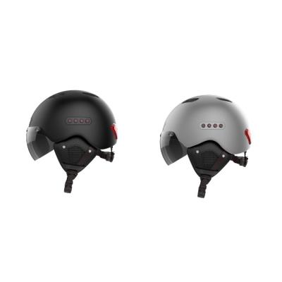 China Multifuntion BLE+EDR Mode Bluetooth Cycling Helmet With Indicators Light for sale