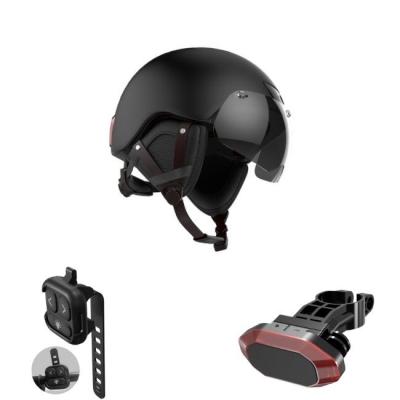 China One Piece Molding Process PC EPS Bluetooth Bike Helmets Skateboard Available à venda