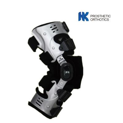 中国 骨関節炎の膝のOrthosisの支柱、積込み機によって蝶番を付けられるニー ブレースを離れた側面 販売のため