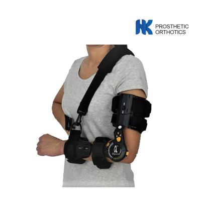 China One Size Black Hinged ROM Elbow Brace With Sling for sale