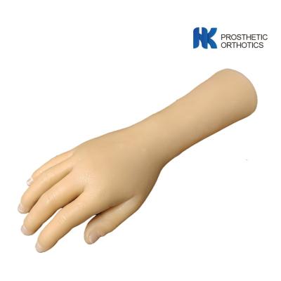 China XXL Female Prosthetic Gloves Silicone With Zipper for sale