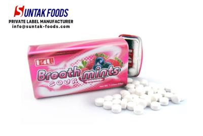 Китай Вкус ягод конфеты мяты свежего сахара дыхания здорового свободный с меткой частного назначения продается