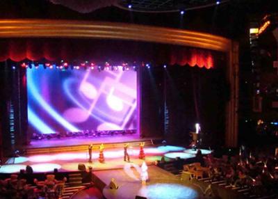 China Indoor 4mm Led Screen Stage Backdrop For Company Annual Dinner for sale