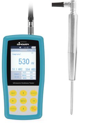 China Long Probe Ultrasonic Portable Hardness Tester For Reliable Hand Held HardnessTesting for sale