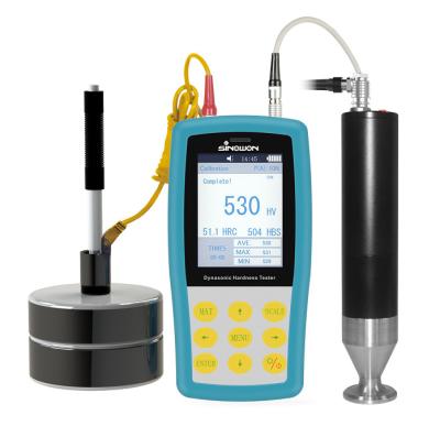China Motorised NDT Leeb Ultrasonic Portable Hardness Tester Durometer Small Size for sale