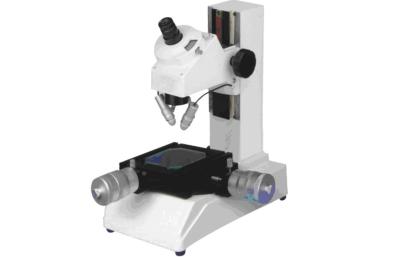 China STM-505 2um Nauwkeurig Mechanisch Measuring Microscope, 2X Objectieve Toolmaker Measuring Microscope met Éénogige Ooglens Te koop