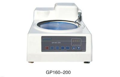 China Manual Metallurgical Specimen Preparation Grinding Polishing Machine with Fixed and Stepless Speed for sale