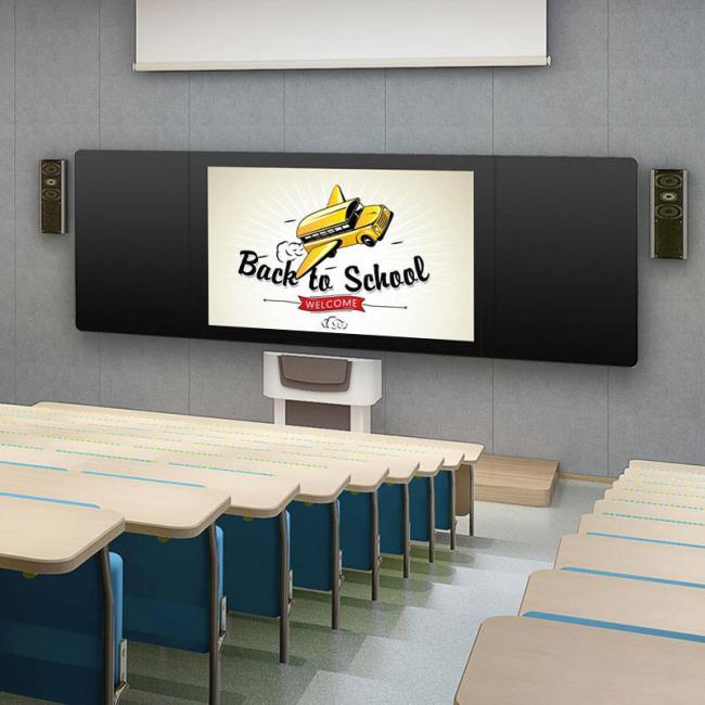 Push Pull Smart Digital Blackboard 98 Inch Multifunctional 0