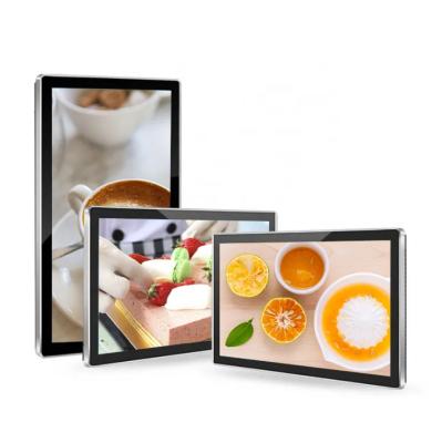China 21.5 Inch Wall Mounted Digital Signage Elevator Advertising 300 Nits for sale