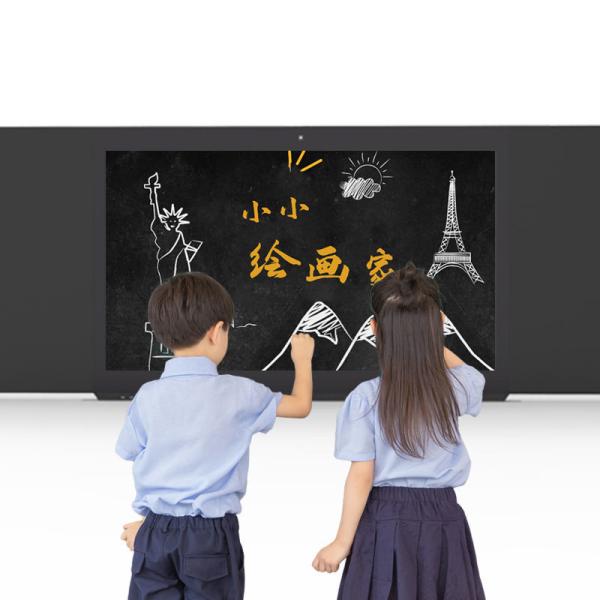 Quality 86 Inch Interactive Smart Black Board LED Digital Chalk Board For Classroom for sale