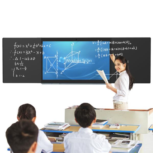 Quality 86 Inch Interactive Smart Black Board LED Digital Chalk Board For Classroom for sale