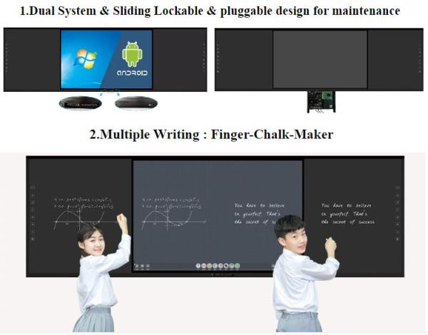 Quality 75 Inch Interactive Smart Digital Blackboard For School Teaching for sale