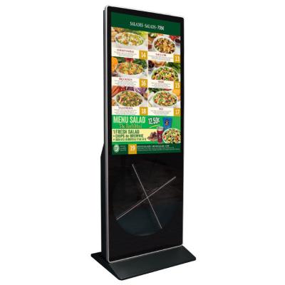 China 43 inch LCD vloer staande digitale borden voor winkelcentrum tentoonstelling Te koop