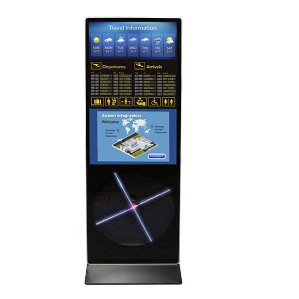 Quality 43 Inch LCD Floor Standing Digital Signage For Shopping Mall Exhibition for sale