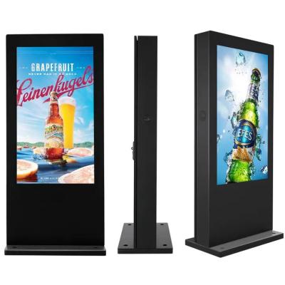 China 75 Inch Outdoor Digital Signage screen Multi Language For Advertising for sale