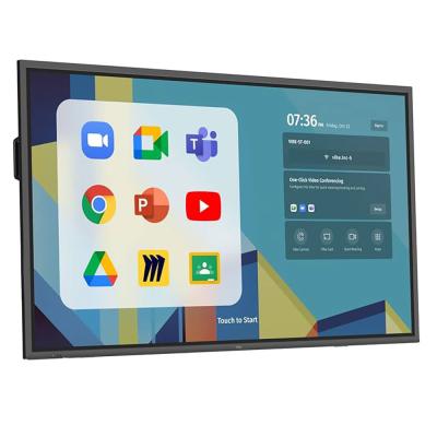 China 86 Inch Interactive Touch Screen Whiteboard 20 Point 4k Resolution for sale