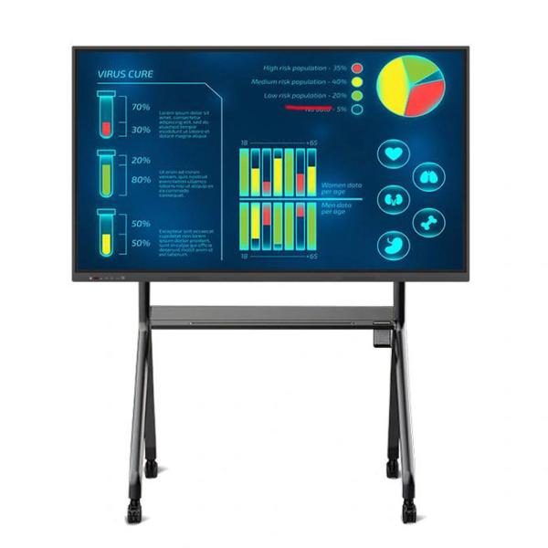 Quality 4K Interactive Touch Screen Whiteboard Multi Touch Interactive Whiteboard 55 for sale