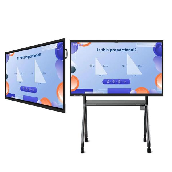 Quality 4K 55 Inch LED Interactive Whiteboard 3840X2160 With Panel Type for sale