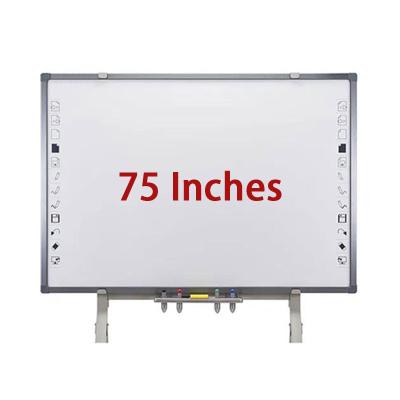 China 75 Inch Smart Interactive Whiteboard Classroom Teaching Version for sale