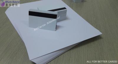 China Digital print pvc sheet HP Indigo single-sided MDP-HP-SS-W for card production for sale