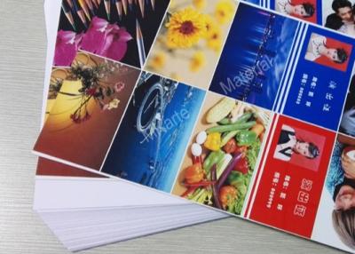 China One Sided Pvc Printable Sheets Non Corrosion Stable Color Retention for sale