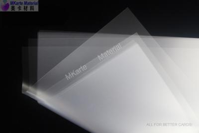 중국 시트 또는 명부 (0.06-1.0mm 두께)  MCO-W에서 강한 접착성 레벨 PVC 코팅되 오버레이 판매용