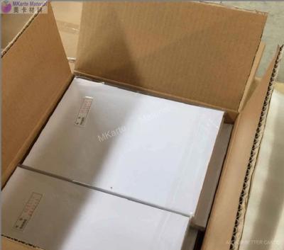 China Transparente Tintenstrahl-Druckblatt-weiße PVC-Innenschicht-transparentes Tintenstrahl-Blatt zu verkaufen