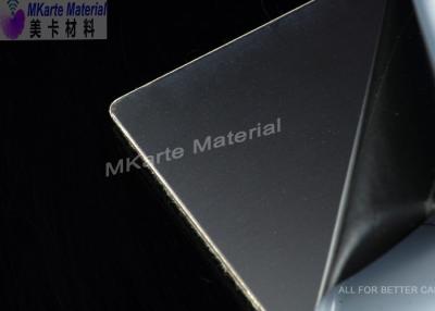 China Placa de acero inoxidable de la tarjeta ultra brillante del final para el uso del laminador de la tarjeta en venta