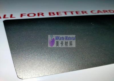 China Galvanized steel Heavy Grained Laminated Allumium Steel Plates For Cards Lamination for sale