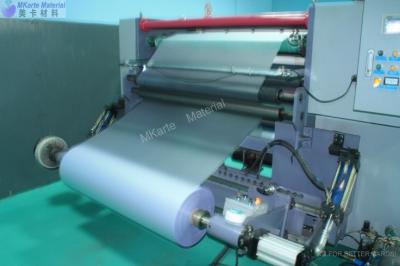 China Low Dust PVC Uncoated Overlay Film With No Color Change And Deformation for sale
