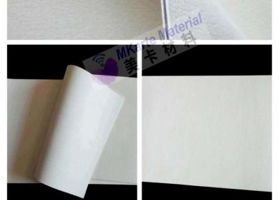 China Material de lana laminado blanco del amortiguador del fieltro del cojín de A4 3m m para la laminación de la tarjeta del RFID en venta