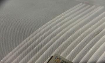 China Silicone Rubber White Cushion Pad For Laminating Plastic Card for sale