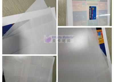 Cina Strati traslucidi impermeabili del policarbonato di precisione per la fabbricazione della tessera PC in vendita
