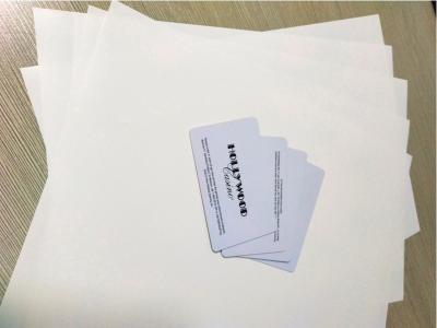 China White Composite Compact Polycarbonate Sheets For High End PC Card Body Production for sale