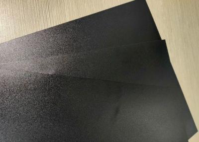 China Hoja plástica de la base de Eco de la PC negra amistosa reflexiva del policarbonato para las tarjetas en venta
