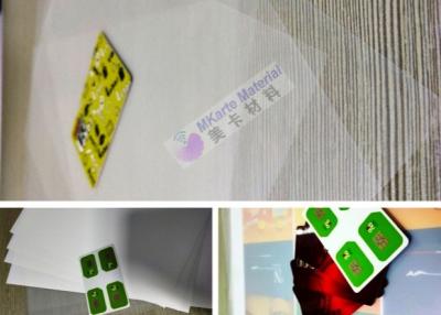 Chine Précisez la feuille découpée avec des matrices de profil de polycarbonate d'impression offset pour la production de corps de carte PC à vendre