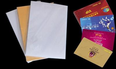 중국 비 용 PVC 박판 장 카드 생산을 위한 즉시 PVC 카드 물자 판매용