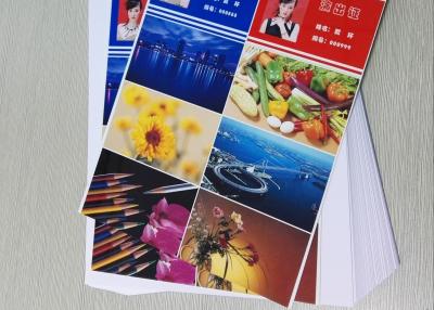 Cina La doppia carta laterale ha sigillato gli strati stampabili del PVC di 0.40mm in vendita