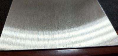 China Fine And Rough Silk Pattern Stainless Laminated Plate For Pvc Card Lamination for sale