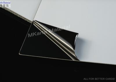 China Mirror /Ultra Glossy Finish A3 Size Laminated Steel Plate For Smart Card Laminating for sale