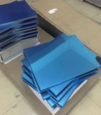 China Hochglanz-Spiegel-Ende lamellierte Stahlplatte für PVC-Karten-Laminierung zu verkaufen