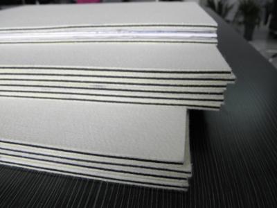中国 毛織の熱いスマート カードの出版物のラミネータのための出版物のクッションによって薄板にされるパッド 販売のため