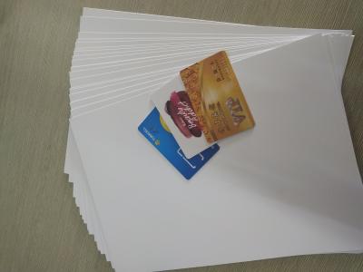 China A3 Size Inkjet Printing Pvc Sheet White Smart Card Production Materials for sale