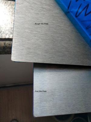 China Smart Card 1.0mm Lamination Steel Plate Fine Silk Finish à venda