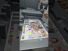HP Indigo print sheet
