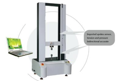 China Double Column Servo Tensile Compression Universal Testing Machine with Automatic Correction en venta